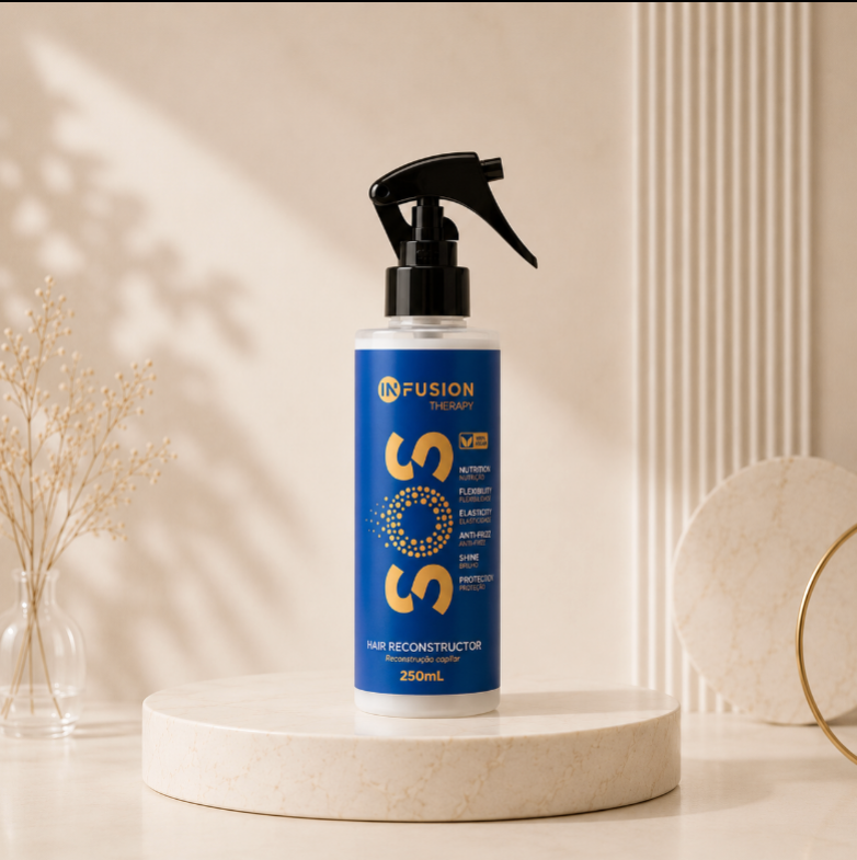 InFusion SOS Hair Reconstructor – Repair, Shine & Anti-Frizz